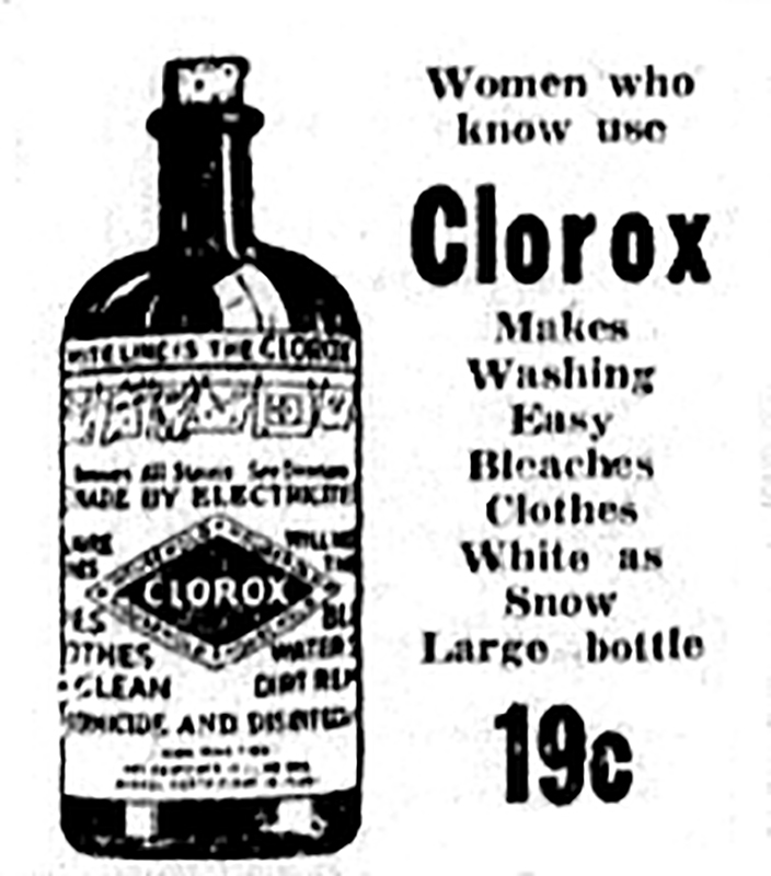 Half-Gallon of Clorox Bleach