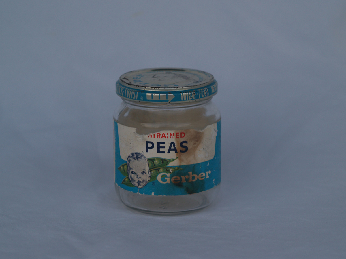 Two Jars of Gerber Baby Food