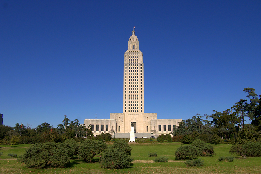 2. The Louisiana State Capitol