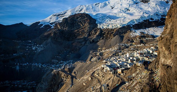 La Rinconada, Peru, is the highest human settlement in the world.