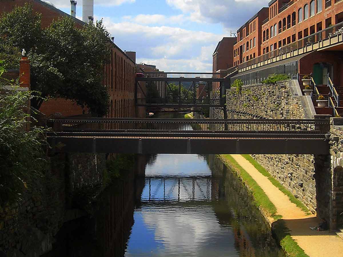 9. Biking Along the C & O Canal