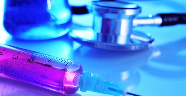 A heart failure treatment on display