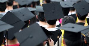 Students graduating
