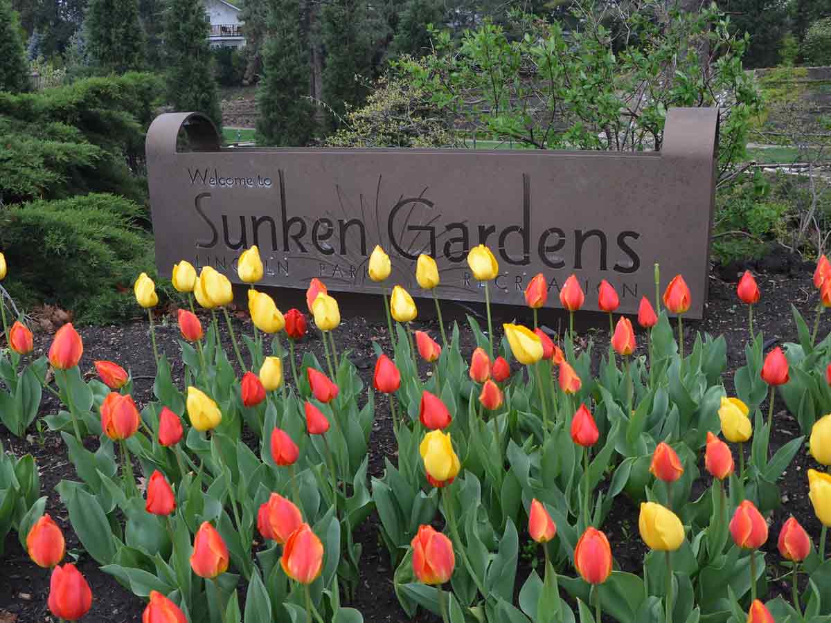 2. Sunken Gardens