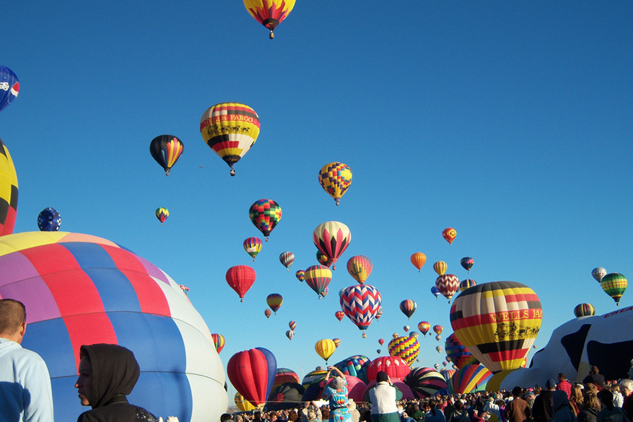 2. Albuquerque International Balloon Fiesta