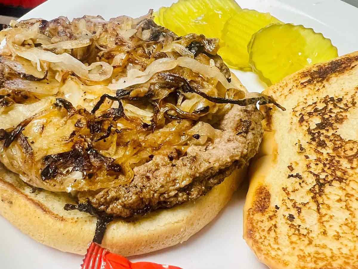 10. Eat an Onion Burger