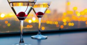 Two martinis maybe