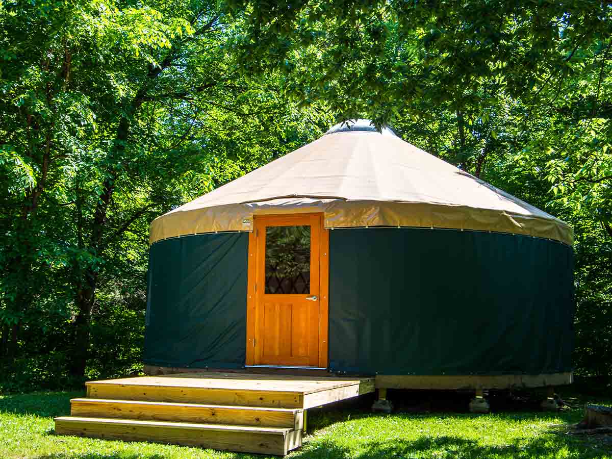 7. The Yurts in Umpqua Lighthouse State Park