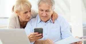 Filing taxes online is so easy this elderly couple can do it