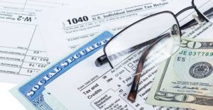 A disorganized person trying to prepare for tax season