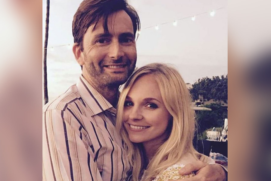 8. David Tennant and Georgie Moffett