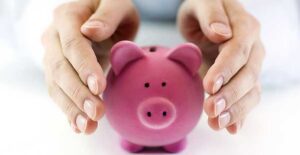 Person protecting their savings from tax scams