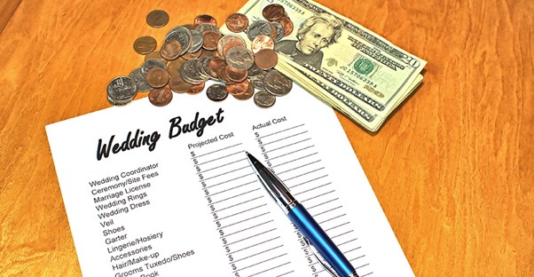 wedding budget list