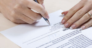 Promissory notes have to be signed
