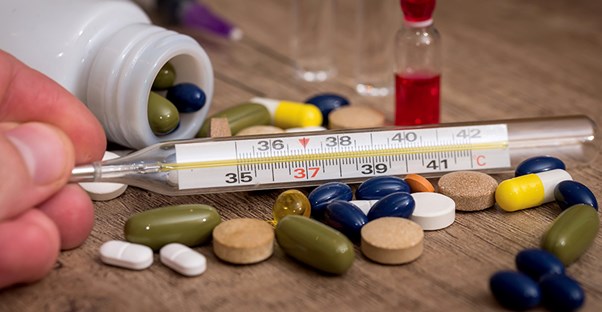 An assortment of pills