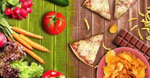 A selection of foods