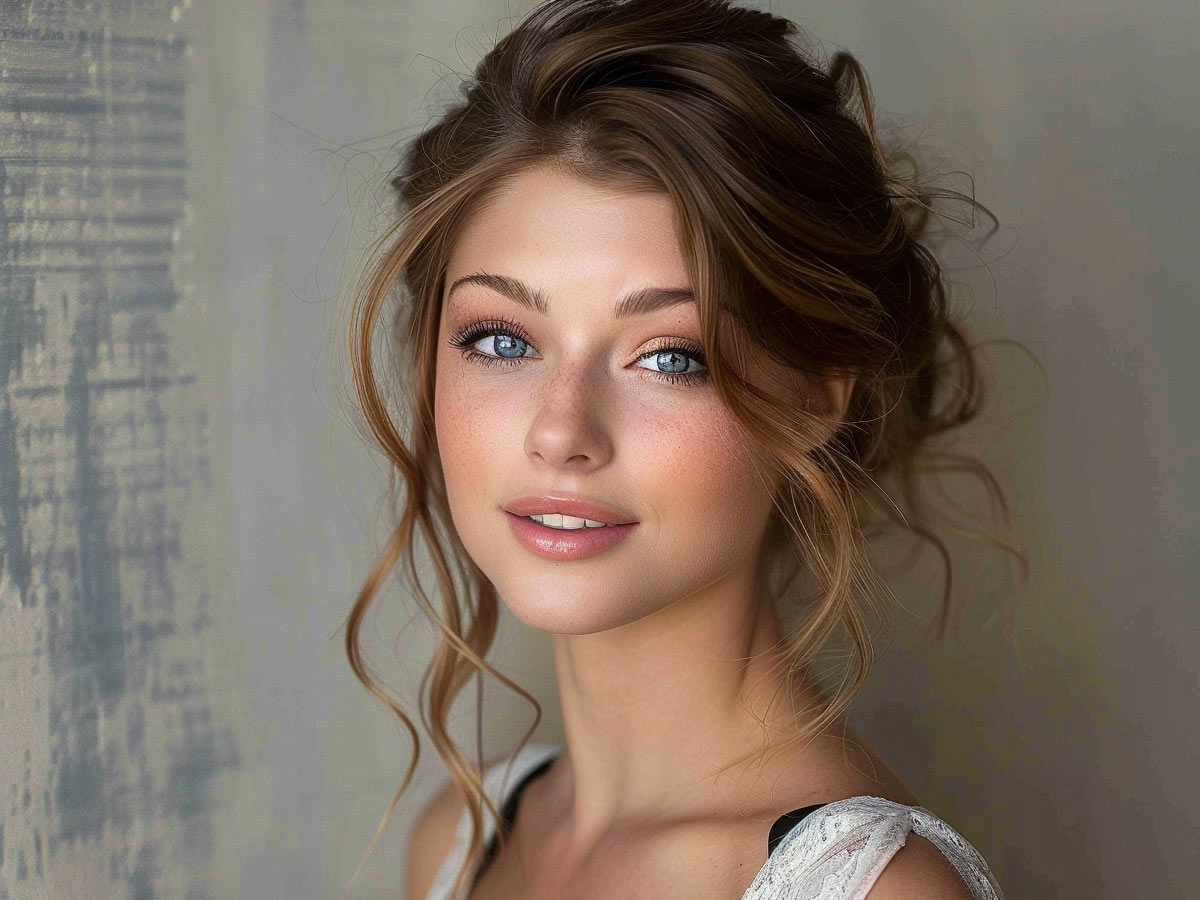 Windswept Updo