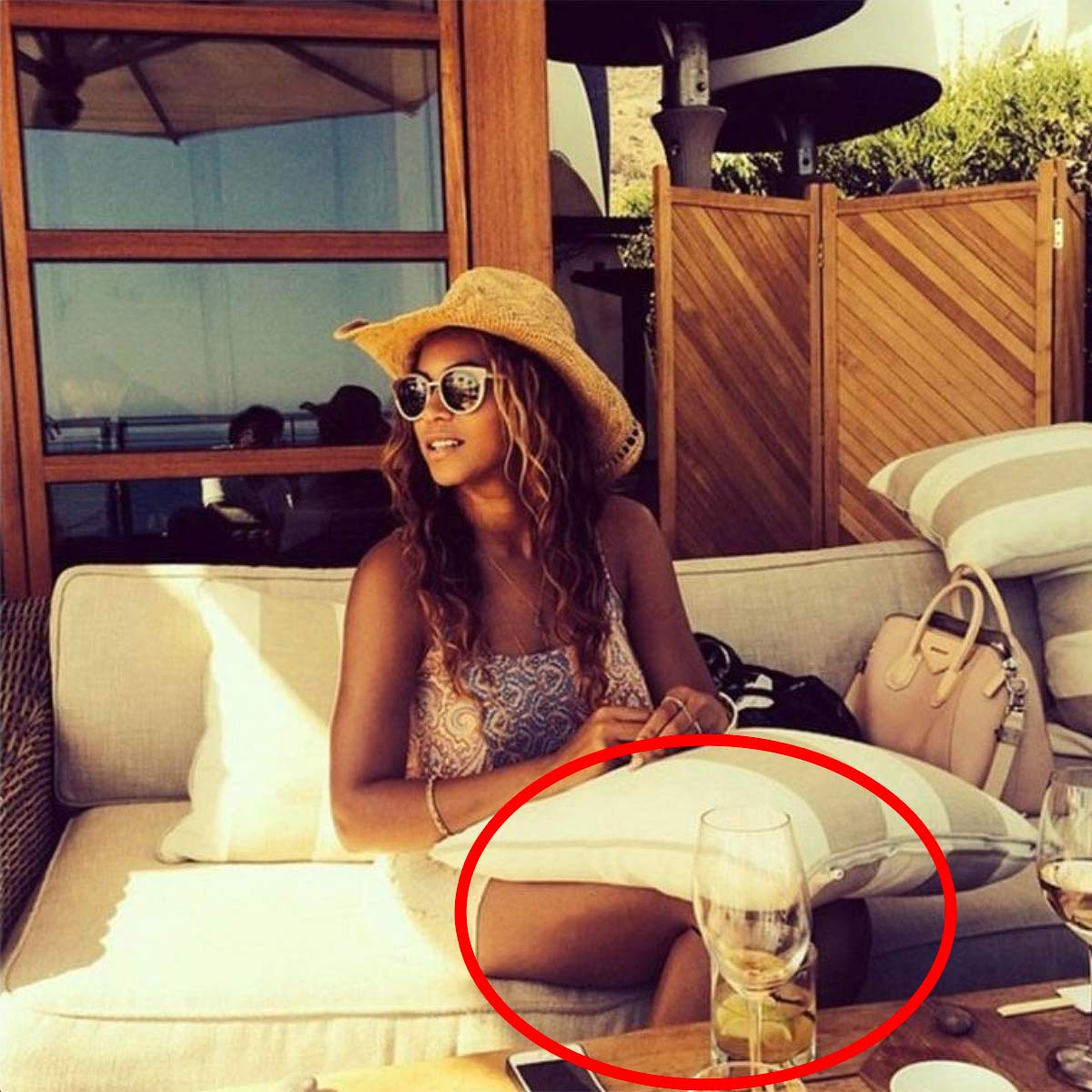 Those Wine Glasses Look Off...