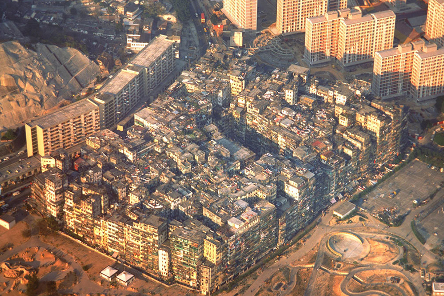 4. Kowloon Walled City, China