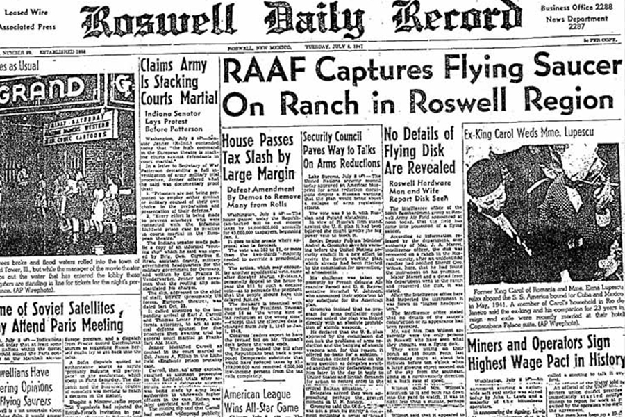 1. The Roswell Incident