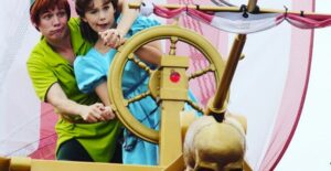 Peter Pan and Wendy at Disney World