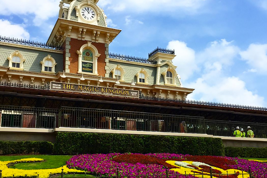 2. Magic Kingdom Entrance