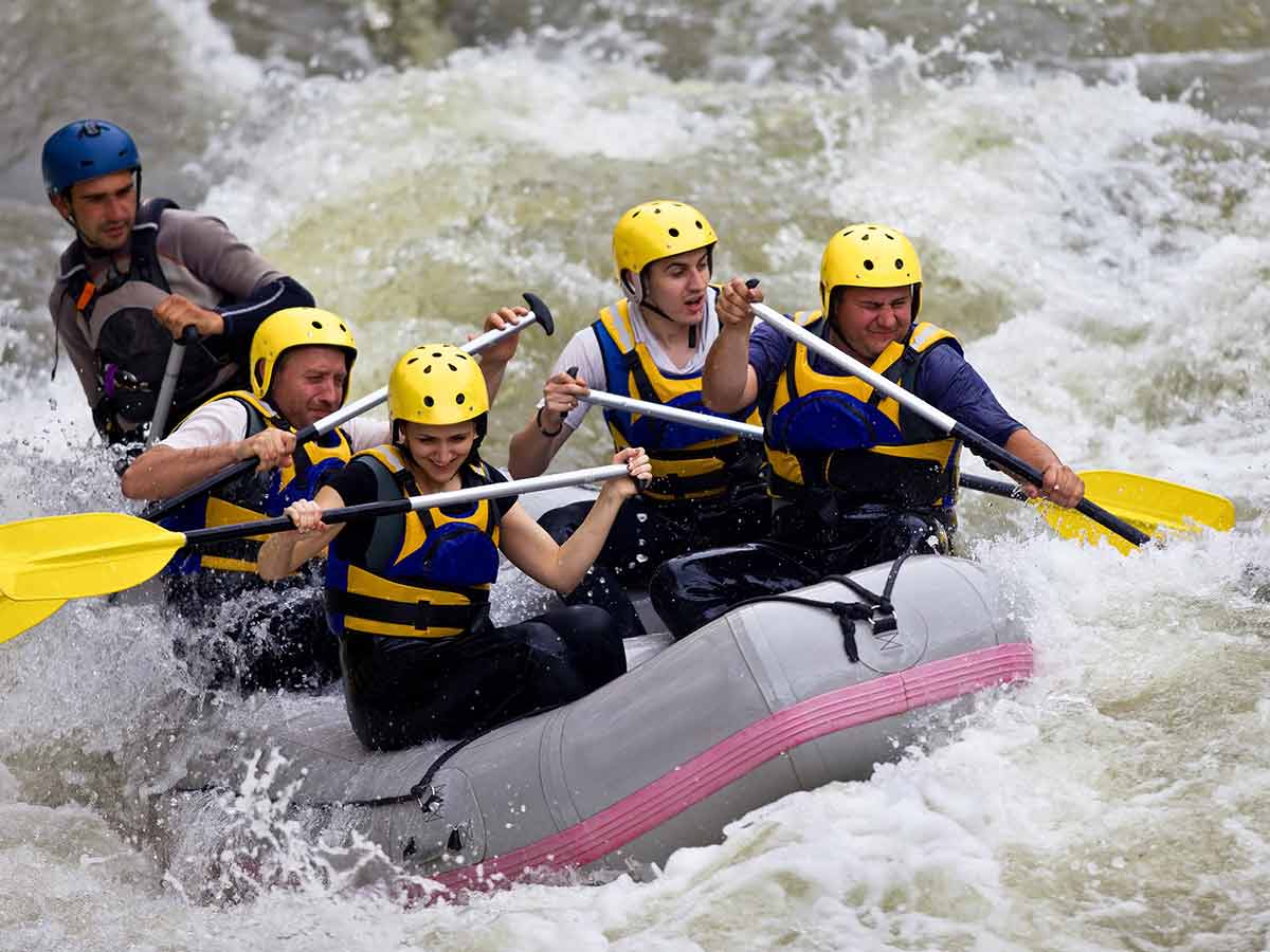 4. Whitewater Rafting on the Gauley River