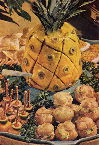 Liver Sausage Pineapple