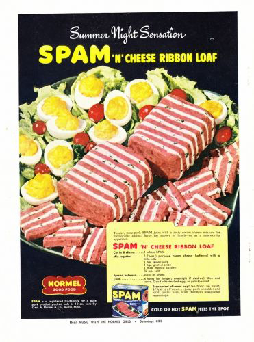 Spam 'N Cheese Ribbon Loaf
