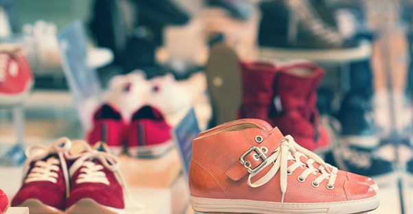 A shoe store