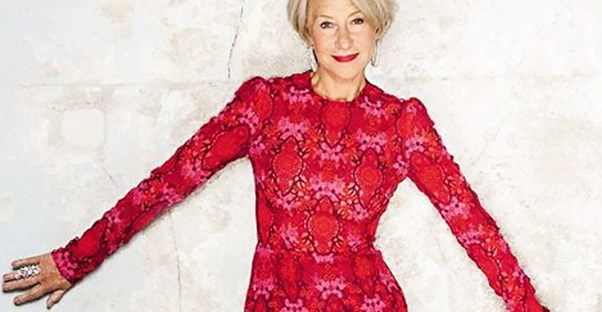 An ageing actress with great style