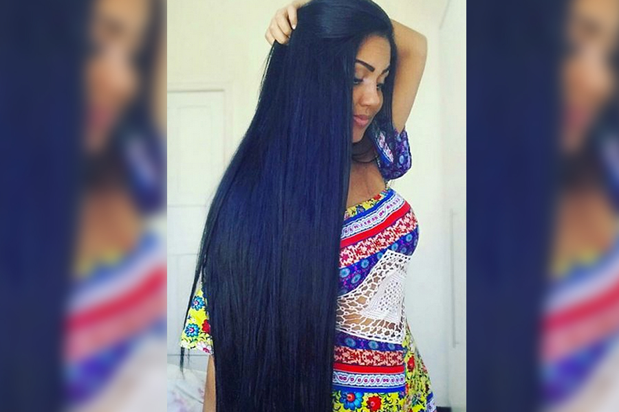 9. Long, Sleek Hair