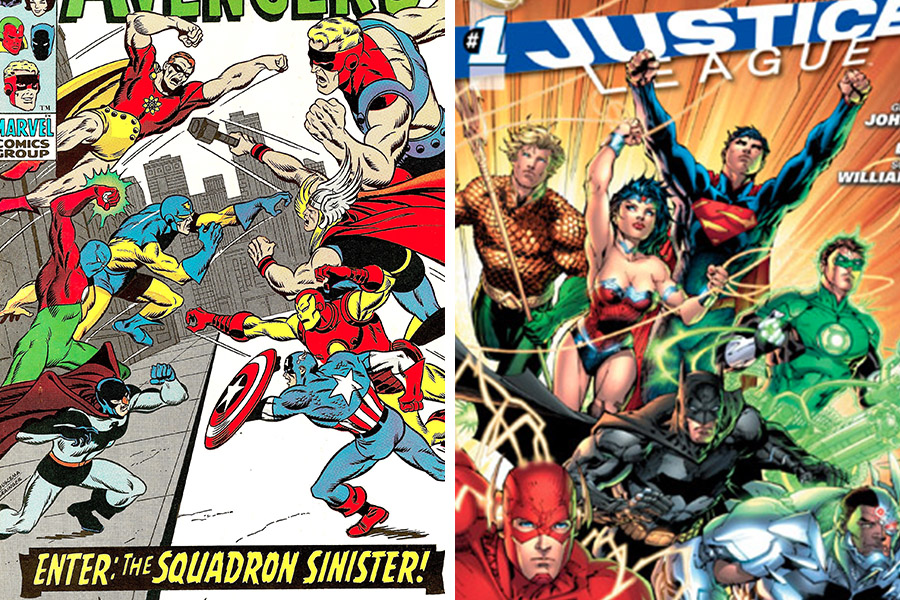 3. Squadron Sinister/Justice League