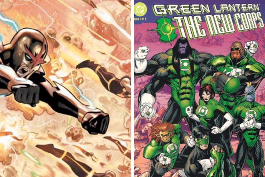 8. Nova Corps/Green Lantern Corps