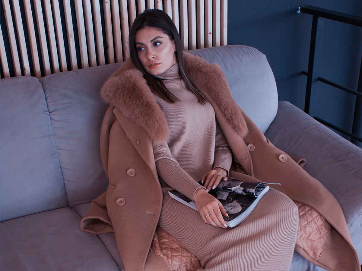Fur-Trimmed Coats