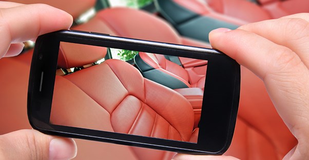 photographing car for sale