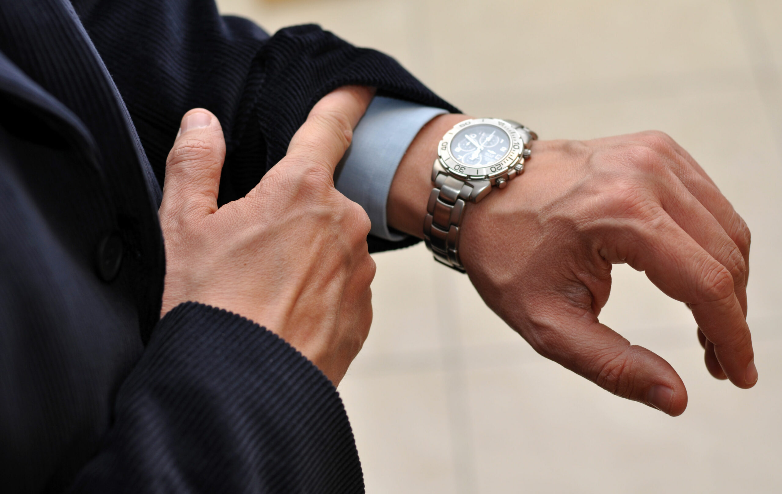 Don't Check Your Watch (or Phone) During a Conversation