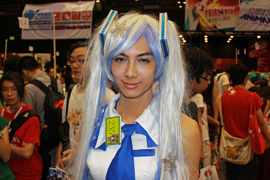 9. The Guy Dressed Like a Female Character