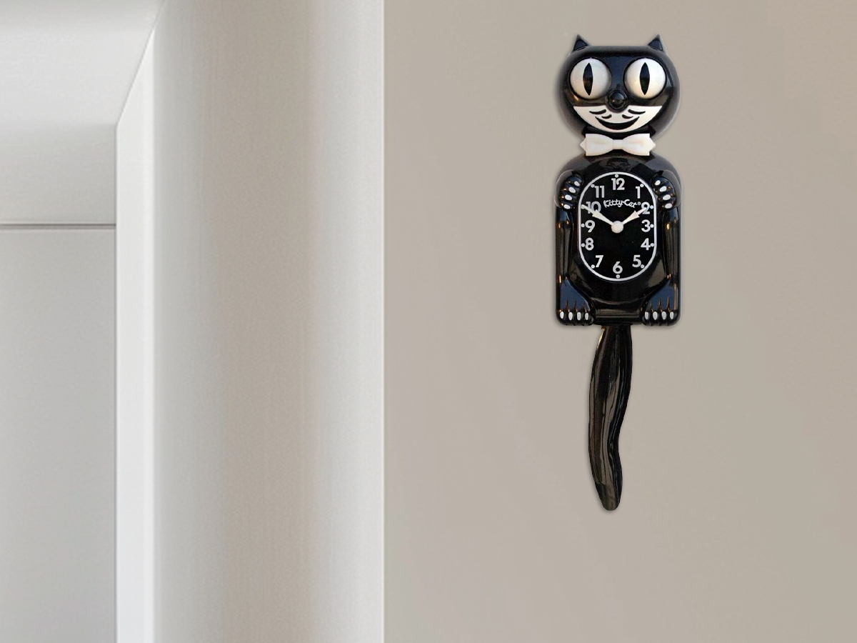 Hanging Cat Clocks