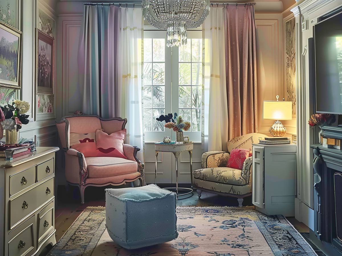 Decorating with Soft Pink and Blue Hues