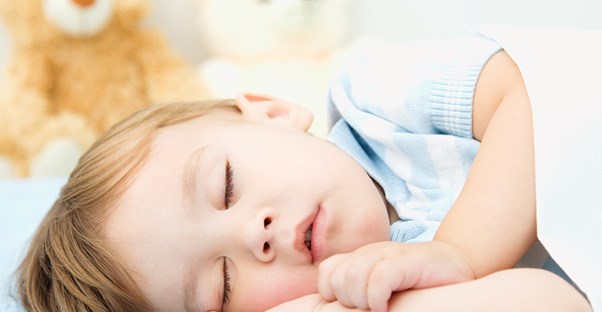child snoring