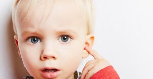 baby with earache