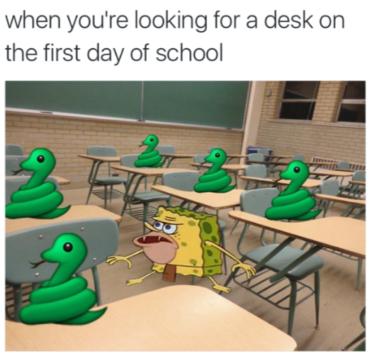 Being Late and Looking for a Seat