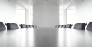 empty boardroom at an employment law firm