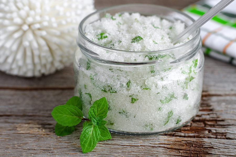 Using a Sugar Scrub