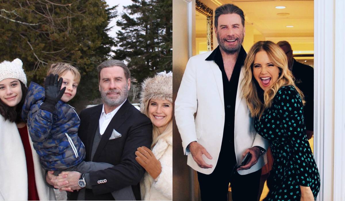Kelly Preston and John Travolta