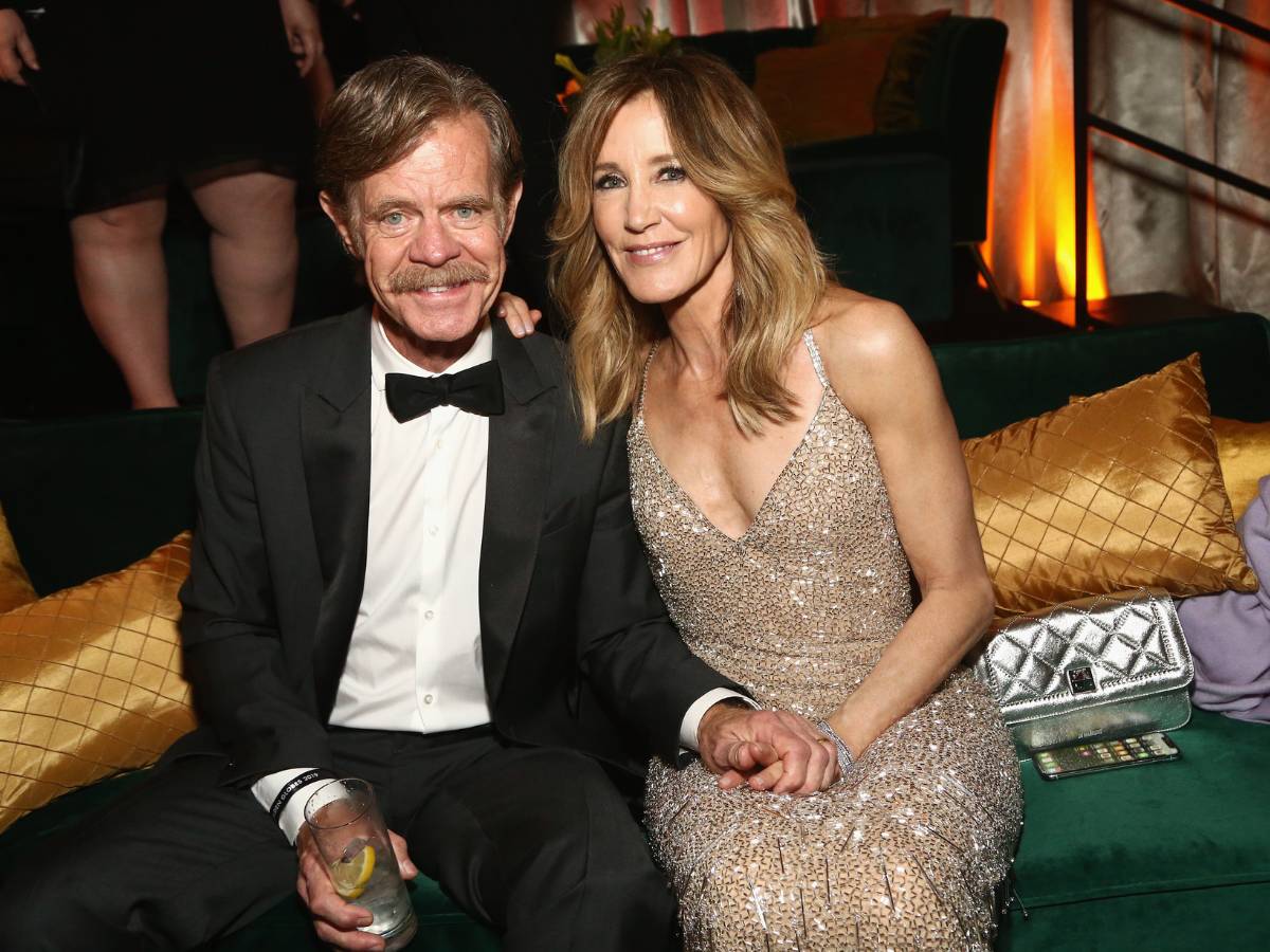 Felicity Huffman and William H. Macy