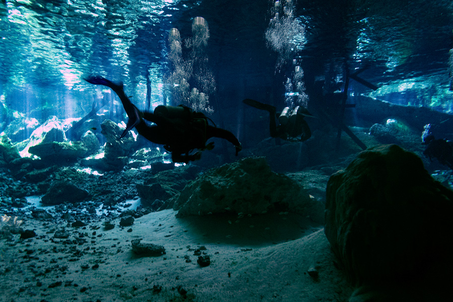 Cave Diving