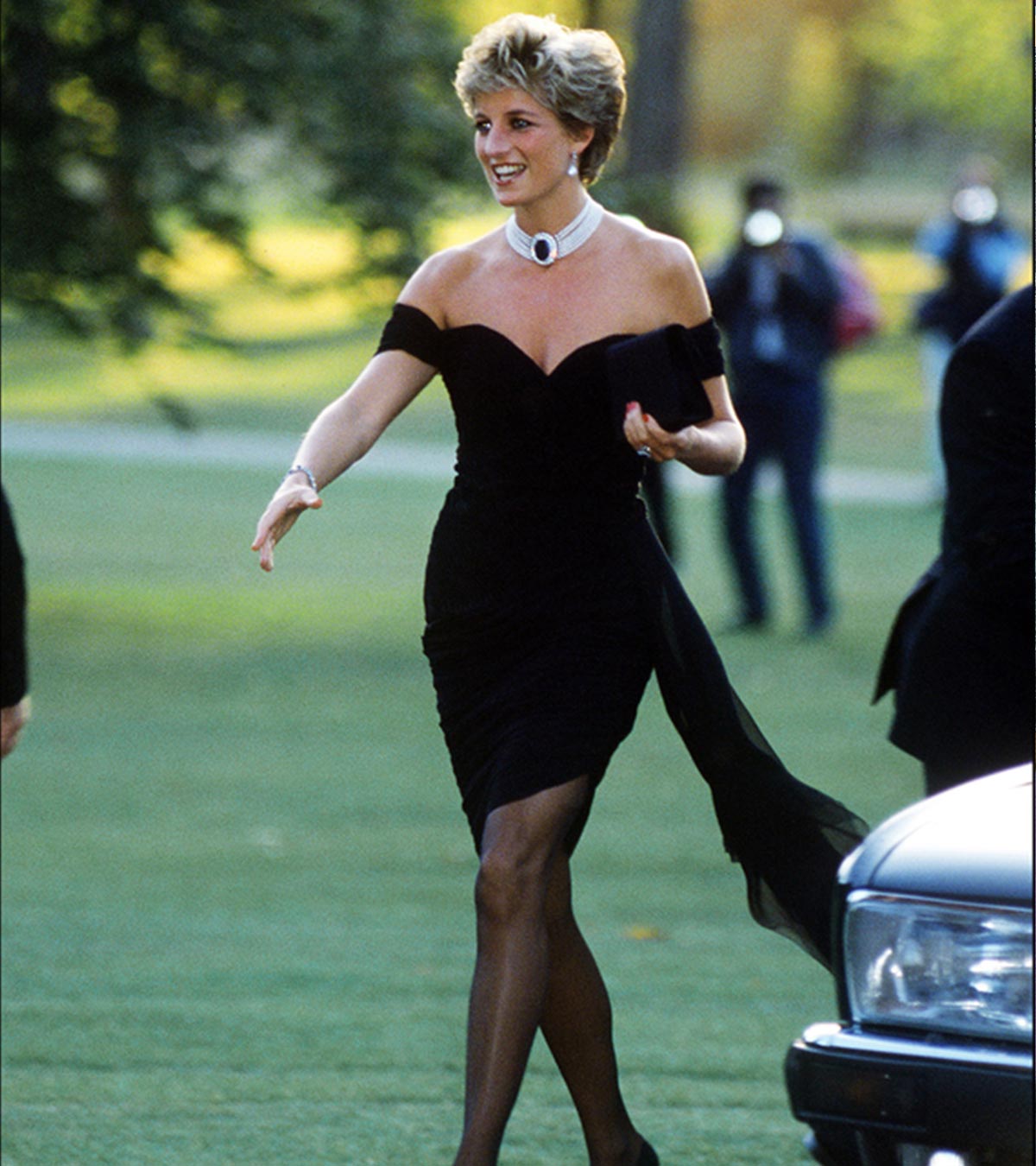 Princess Diana's Infamous Black Dress