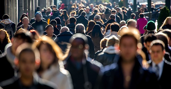 crowded street showing who is at risk for mitral valve prolapse